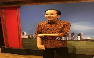 Patung Lilin Jokowi di Madame Tussauds Kini Pakai Baju Batik