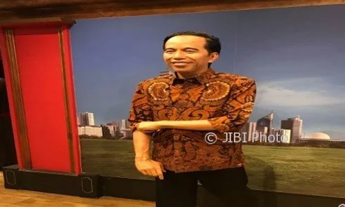 Patung Lilin Jokowi di Madame Tussauds Kini Pakai Baju Batik