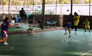 POPNAS 2017 : Tim Takraw Jateng Poles Variasi Permainan