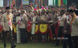 Di Depan Adhyaksa Dault, Presiden Minta Pramuka Pegang Pancasila