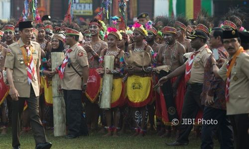 Di Depan Adhyaksa Dault, Presiden Minta Pramuka Pegang Pancasila