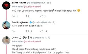 Bikin Pangling, Begini Penampilan Baru Susi Pudjiastuti