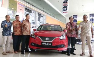 Generasi Terbaru Suzuki Baleno Mengaspal di Jogja