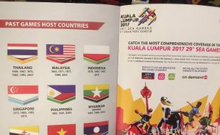 Minta Maaf, Malaysia Ganti Buku Panduan yang Salah Cetak Bendera Indonesia