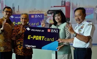 Foto BNI dan Pelindo Luncurkan E-Port