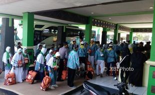 HAJI 2017 : Kursi Roda sampai Air Zamzam Milik Jemaah Haji Tertinggal di AHD Boyolali