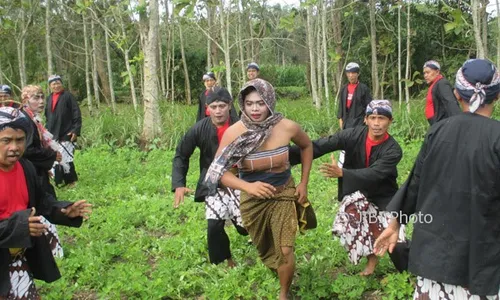 TRADISI GUNUNGKIDUL : Upacara Cing-Cing Goling, Tanaman Petani Diinjak, Namun Disyukuri