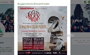 Dream Theater akan Gelar Konser di Jogja, Ini Harga Tiketnya