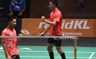 Indonesia ke Final Piala Thomas, Fajar/Rian Termotivasi Kemenangan Jojo