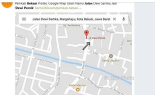 Hebohnya Warganet Tanggapi Jalan Dewi Persik di Bekasi