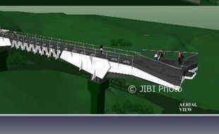 WISATA KARANGANYAR : Cegah Longsor, Tanah Sekitar Lokasi Jembatan Kaca Kemuning Dikaji Tim Ahli