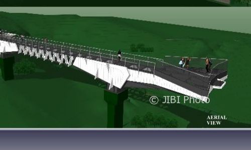 WISATA KARANGANYAR : Investasi Rp55 Miliar, Ini Desain Jembatan Kaca Kemuning di Ngargoyoso