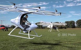 Taksi Terbang Volocopter Mulai Beroperasi di Dubai