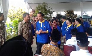 JOKOWI DI JOGJA : Pesan Jokowi, Jangan Remehkan Campak dan Rubella