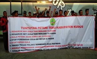 Petani Tebu Kudus Demo ke Jakarta, Ini Tuntutan Mereka…