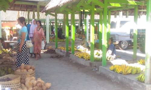 KISAH UNIK : Pasar Tradisional Sleman Ini Dijuluki Pasar Wedok