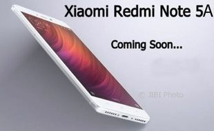 Harga Mulai Rp1,8 Juta, Ini Spesifikasi Xiaomi Redmi Note 5A