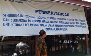 INFRASTRUKTUR BOYOLALI : Jelang Perluasan Bandara, Warga Ngesrep Dilarang Kubur Jenazah di TPU Desa