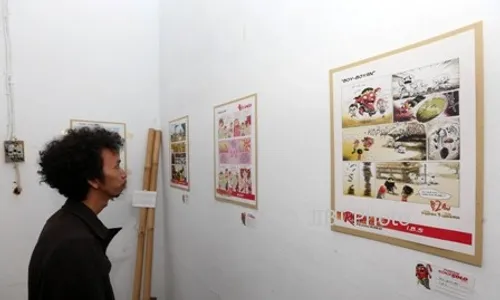 Memperkokoh Nasionalisme lewat Pameran Komik di Lokananta