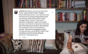 Nyesek! Begini Curhat Pilu Ashanty Soal Millendaru