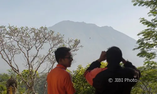 Efek Gunung Agung Sampai ke Jogja