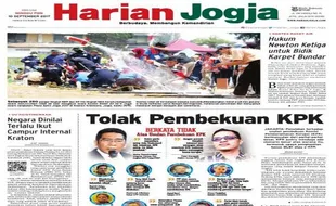 HARIAN JOGJA HARI INI : Tolak Pembekuan KPK