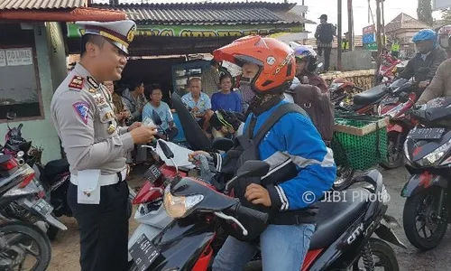 Tekan Lakalantas, Polres Wonogiri Galakkan Sosialisasi hingga ke Desa