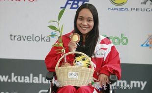 Cerita Laura Aurelia, Raih Emas Hingga Pecahkan Rekor di ASEAN Para Games 2017