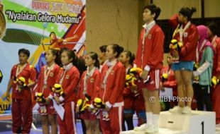 POPNAS 2017 : Sepak Takraw Jateng Gagal Sabet Emas Nomor Beregu Putri