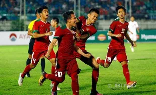 PIALA AFF U-18 : Ganas! Indonesia Ungguli Brunei 6-0 di Babak Pertama