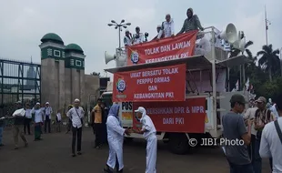 20.000 Aparat Bersiaga, 112 Peserta Aksi 299 Berada di Senayan