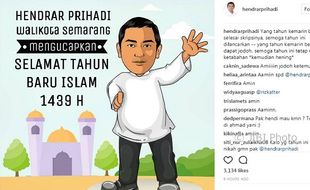 Wali Kota Semarang Berdoa Begini di Tahun Baru Hijriah