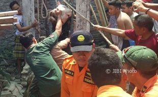 IDULADHA 2017 : Hendak Disembelih, Sapi Kurban Malah Tercebur Sumur