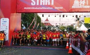 HUT KUDUS : Kudus Kaskus Half Marathon Diramaikan 3.100 Pelari