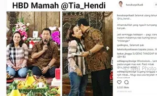 WALI KOTA SEMARANG : Istri Hendi Ultah, Tumpeng Berdatangan