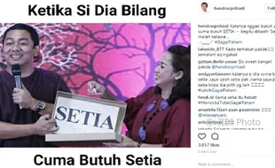 WALI KOTA SEMARANG : Anti-Mainstream, Ini Kado Unik Hendi untuk Tia