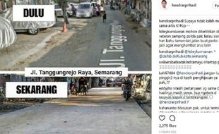 INFRASTRUKTUR SEMARANG : Wali Kota Sebut Jl. Tanggungrejo Tak Kalah Mulus dari Artis K-Pop