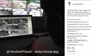 Pelanggar Lalu Lintas di Semarang Diperingatkan Melalui Pengeras Suara