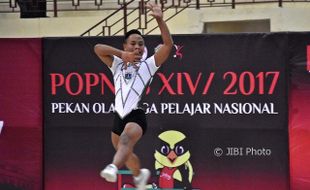 FOTO POPNAS 2017 : Aerobik Gymnastic Putra Dimenangi DKI