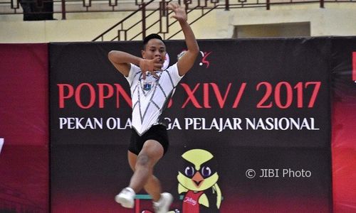 FOTO POPNAS 2017 : Aerobik Gymnastic Putra Dimenangi DKI