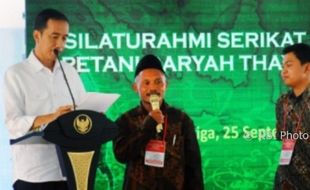 FOTO PERTANIAN JATENG : Begini Jokowi di Qaryah Thayyibah