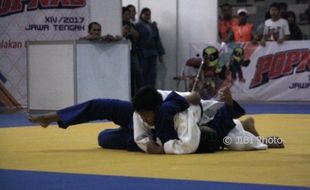 POPNAS 2017 : Judo Jateng Baru Peroleh Satu Perunggu