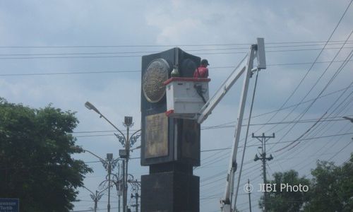 Lelang Pembangunan Tugu Adipura di Solo Baru Sukoharjo Diulang