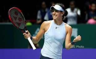 WTA FINALS 2017 : Comeback Dramatis, Caroline Garcia ke 4 Besar