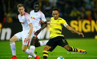 LIGA JERMAN : Dortmund Vs Leipzig: 2 Penalti, 2 Kartu Merah, 5 Gol