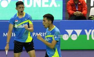 MALAYSIA MASTERS 2018: Final Pertama, Fajar/Rian Wajib Juara