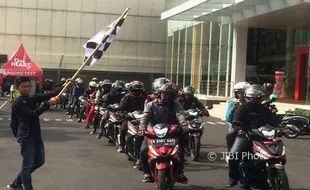 MOTOR HONDA : Puluhan Ribu Bikers  Siap Meriahkan HBD