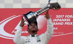 FORMULA ONE 2017 : Juara GP Jepang, Hamilton di Ambang Juara Dunia