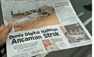 HARIAN JOGJA HARI INI : Dunia Digital Naikkan Ancaman Strok