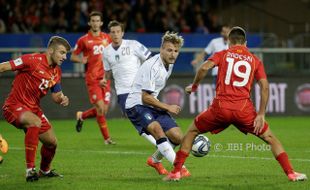 KUALIFIKASI PIALA DUNIA : Italia Gagal Segel Play-Off Lebih Cepat